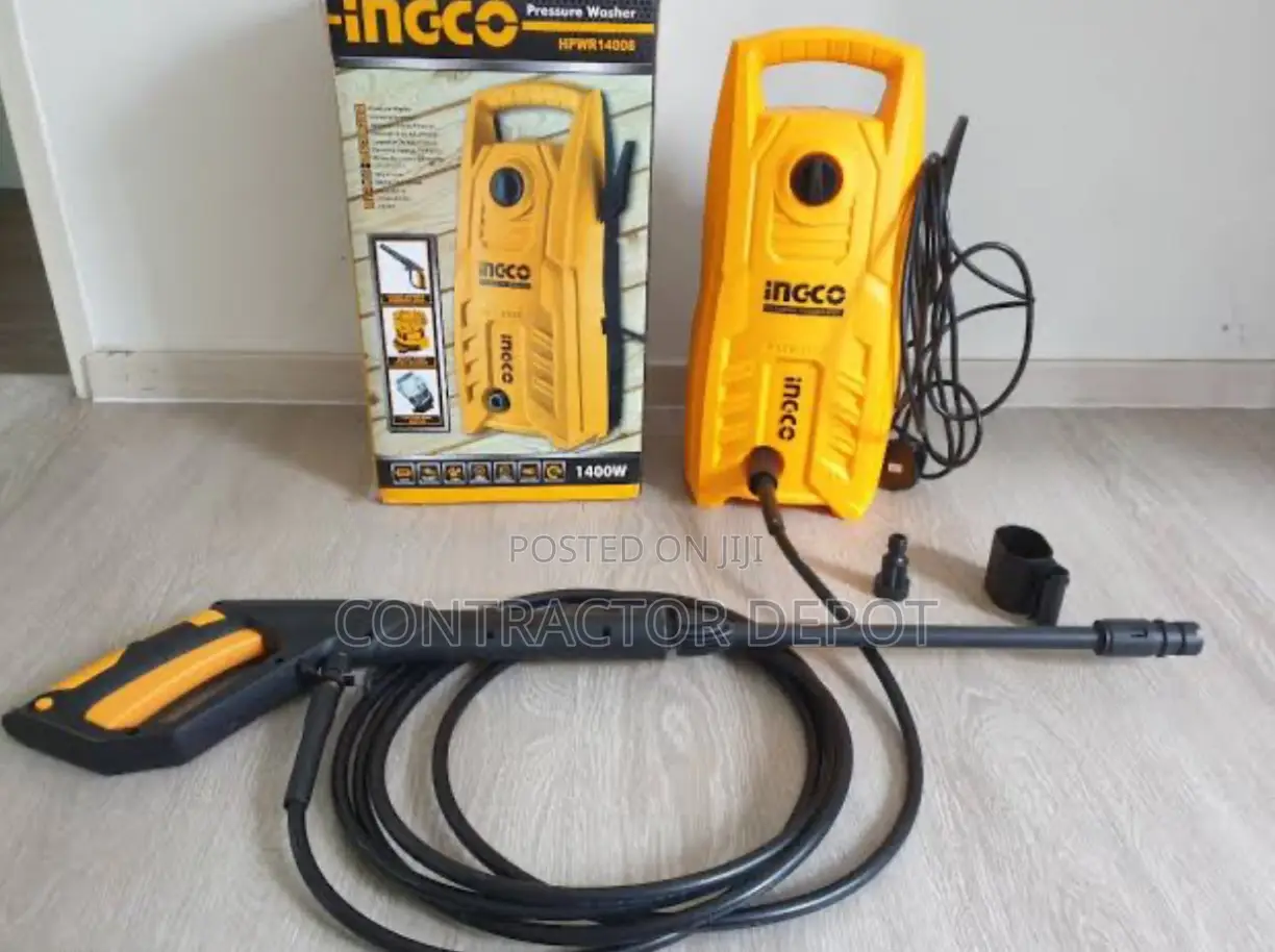 Original High Pressure Washer 1400w 130bar With Soap Shampoo