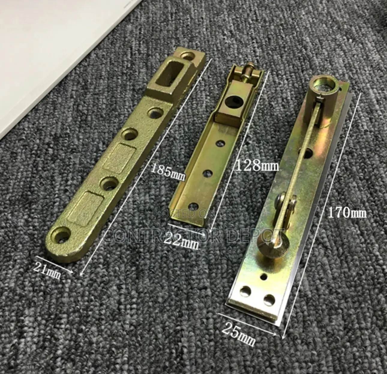 1set Heavy Door Pivot Hinges 360° Rotation