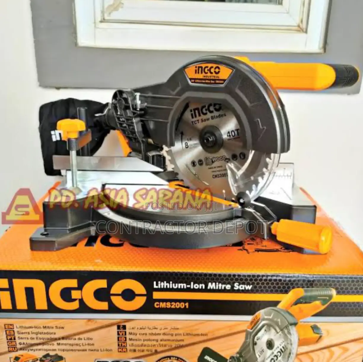 Lithium-Ion Mitre Saw (20V) Battery and Charger Inclusive