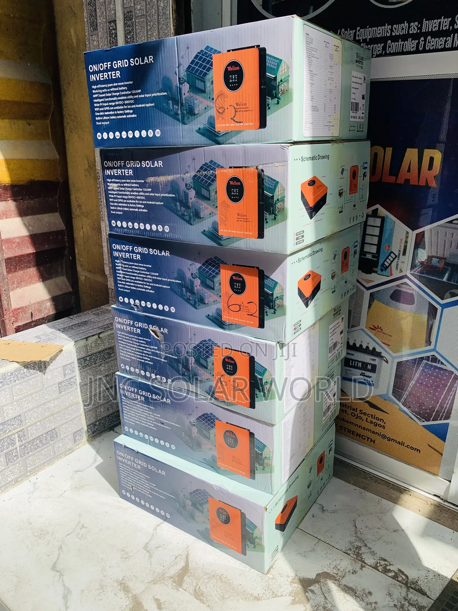 6.2kva/48v Welion Inverters Hybrid