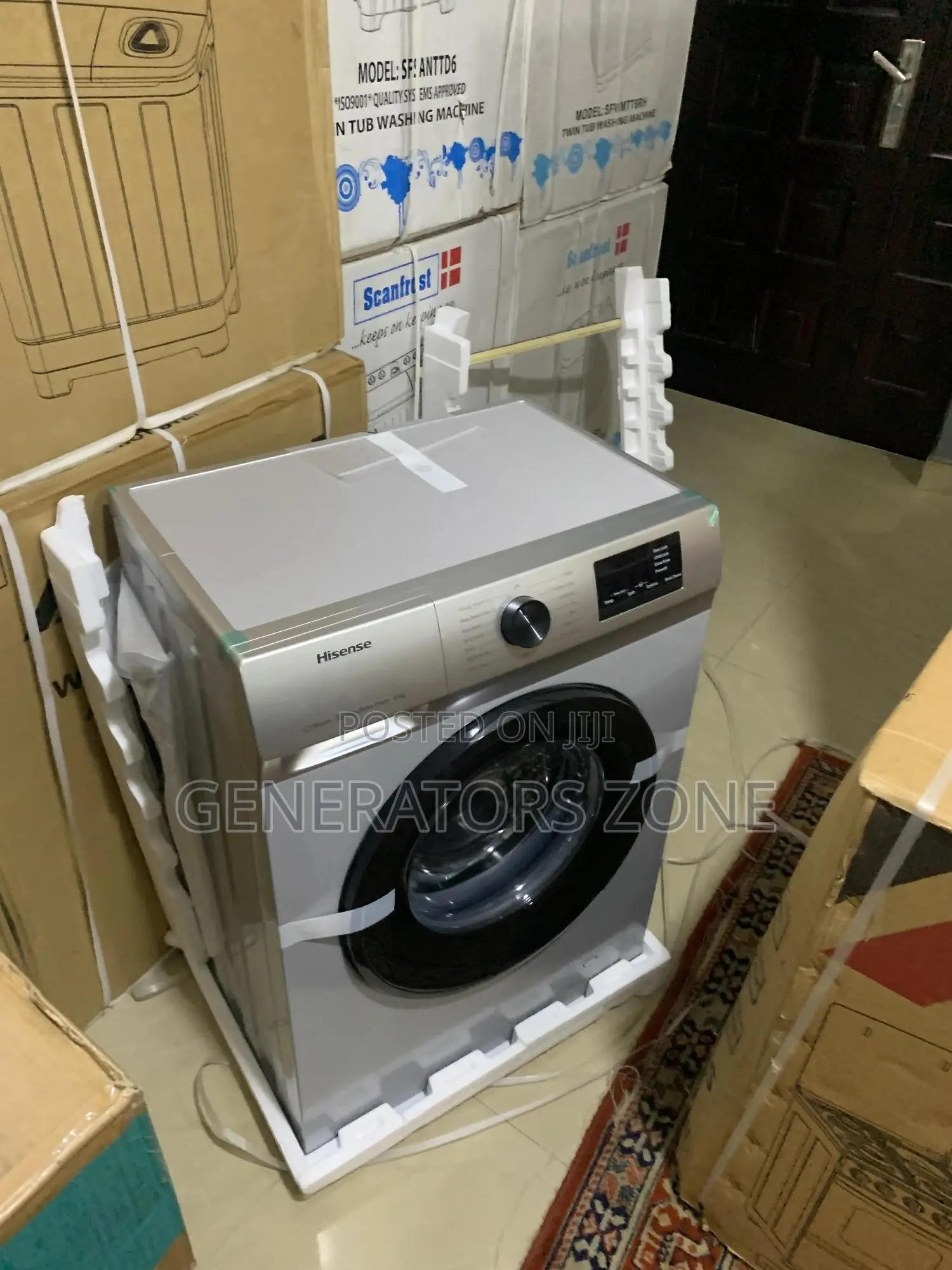 Portable Wm6012s Hisense 6kg Front Load Wash and Spin