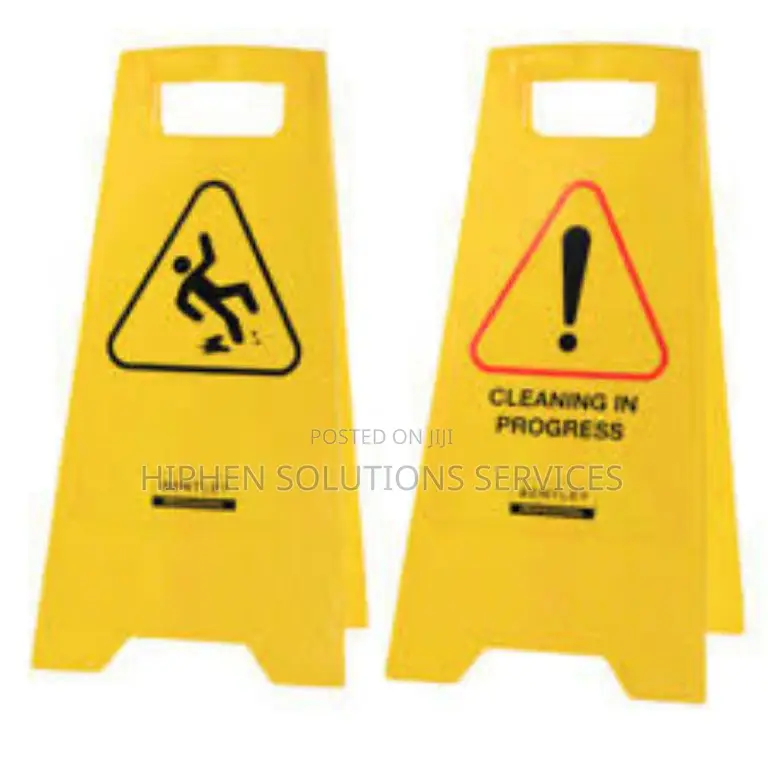 Caution Wet Floor Safety Sign