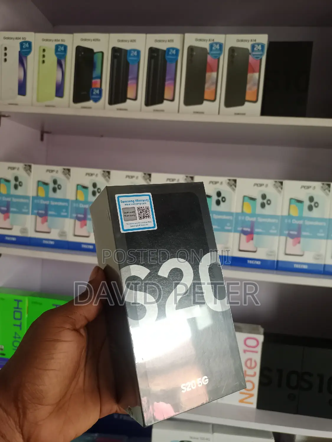 New Samsung Galaxy S20 128 GB Gray