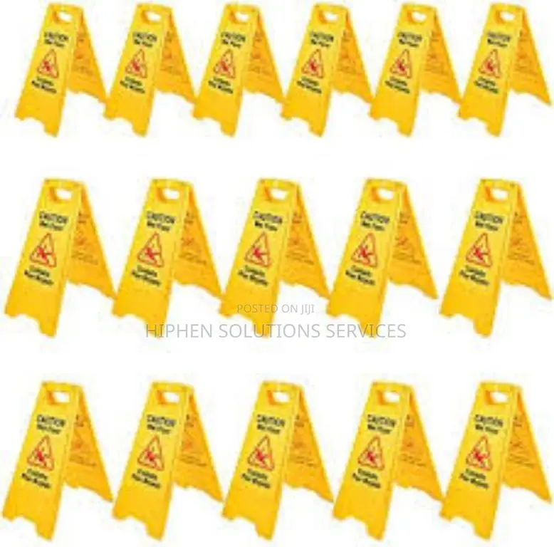 Wet Floor' - Safety Floor Sign