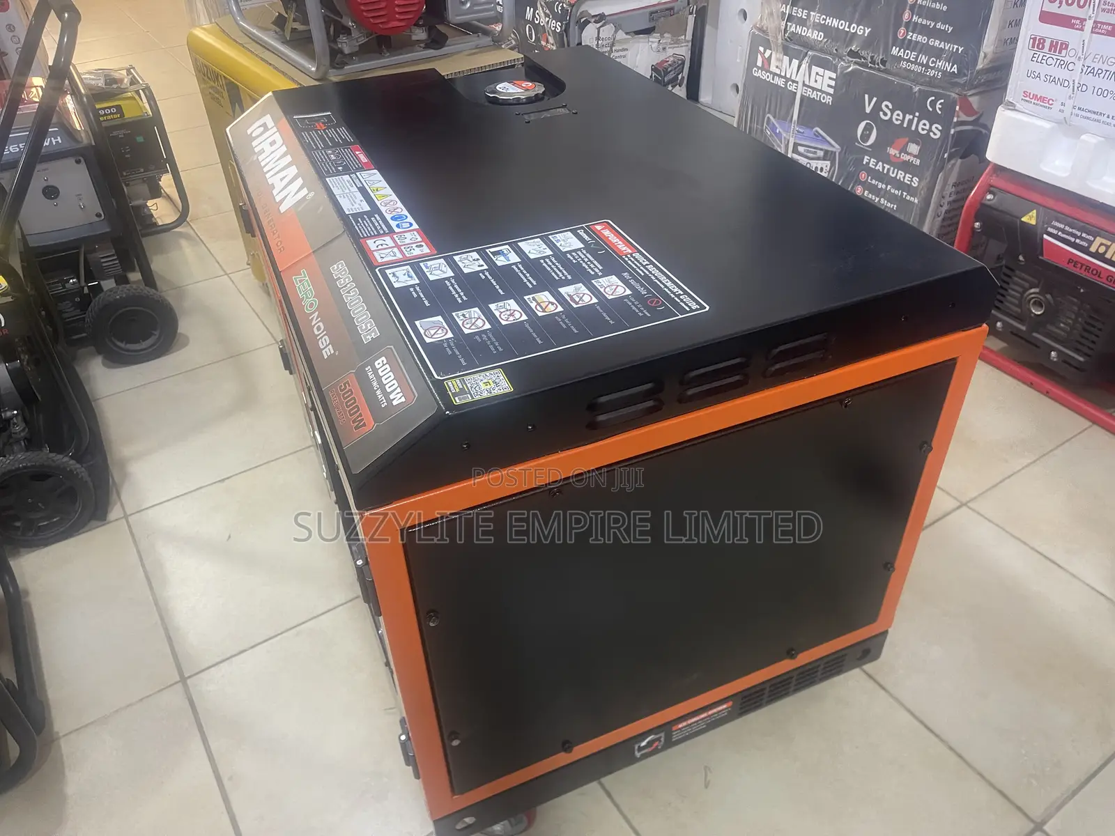 7.5kva Firman Generator Sps12000se