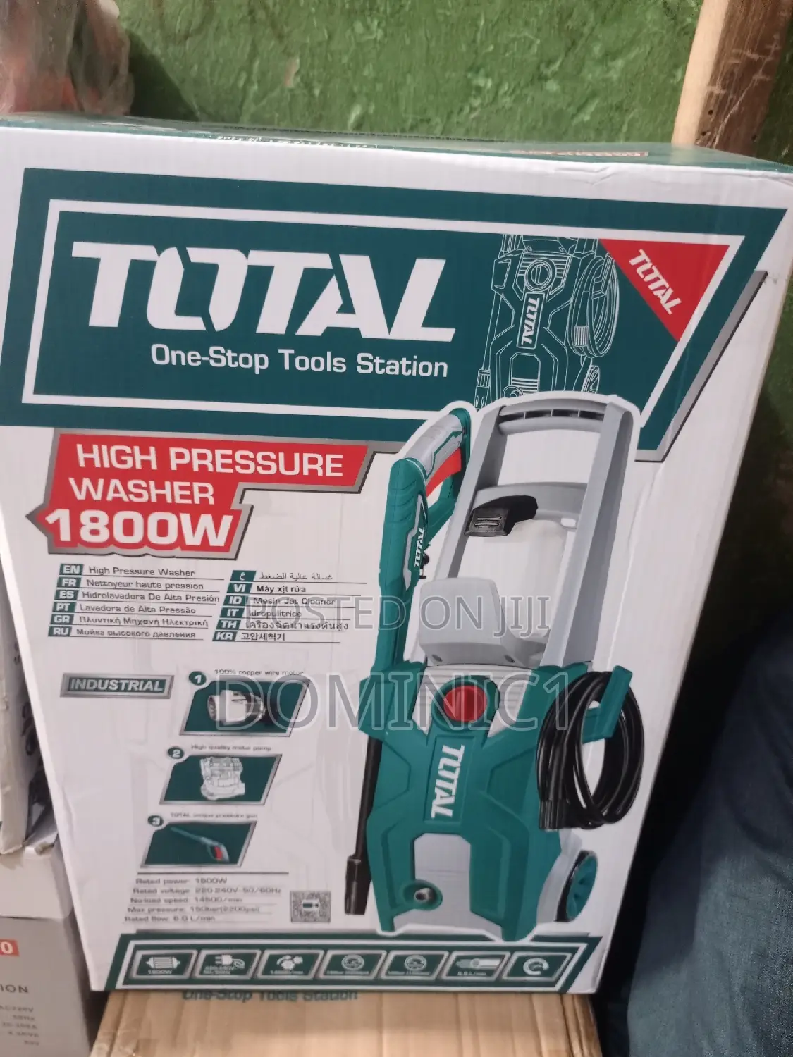 Total Pressure Washer 1800w