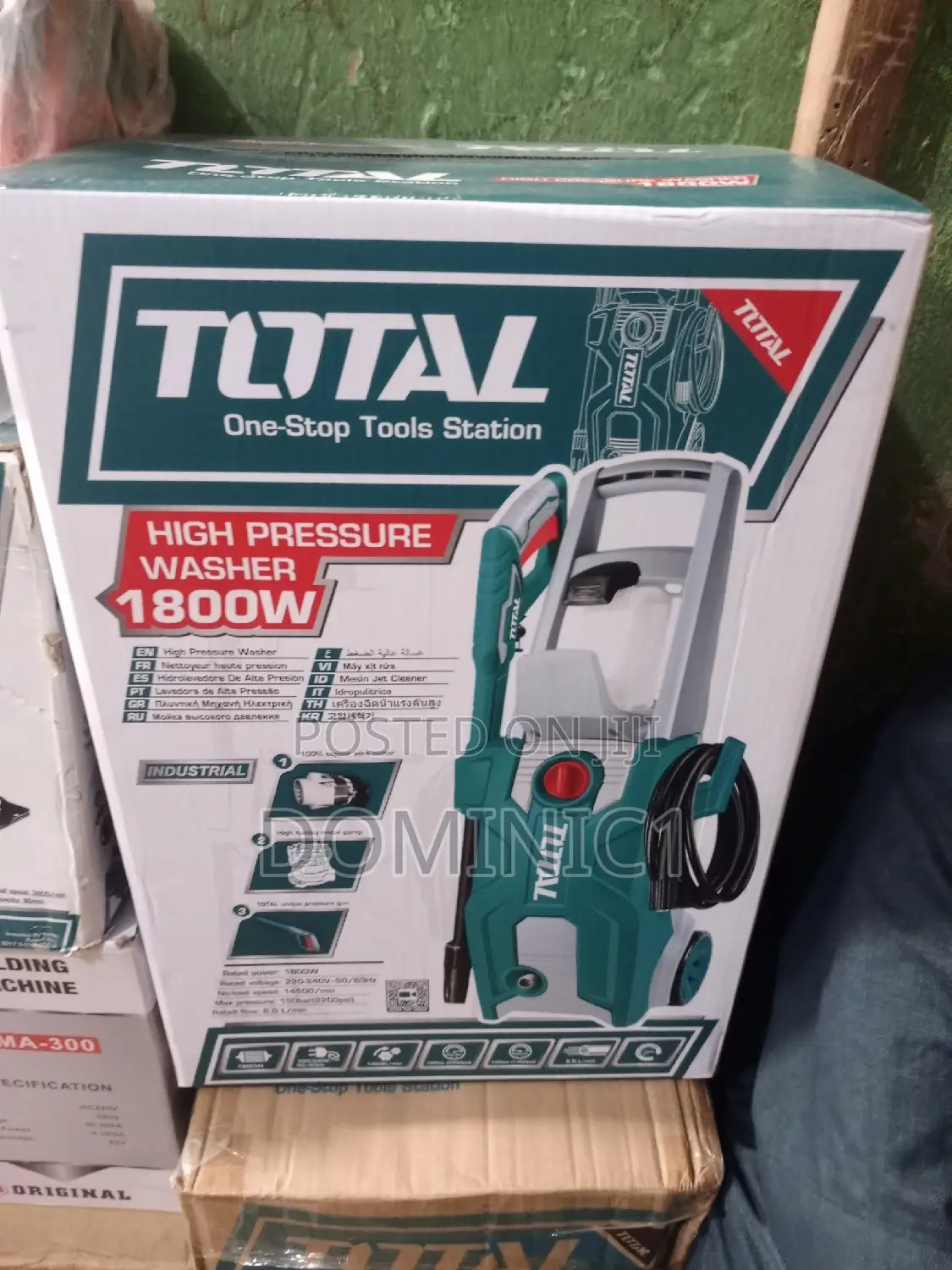 Total Pressure Washer 1800w