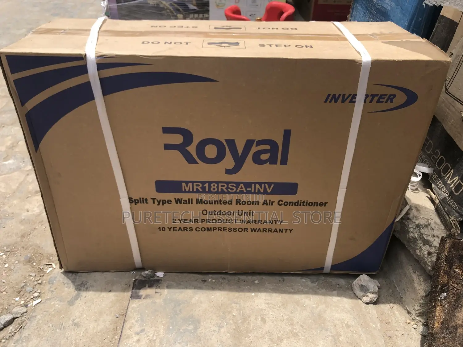 Original Royal 1.5hp Inverter Ac Wit Kits