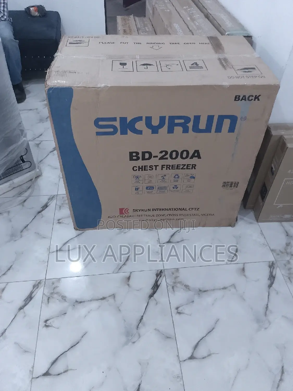 Cool and Easy to Use Skyrun Chest Freezer 200l