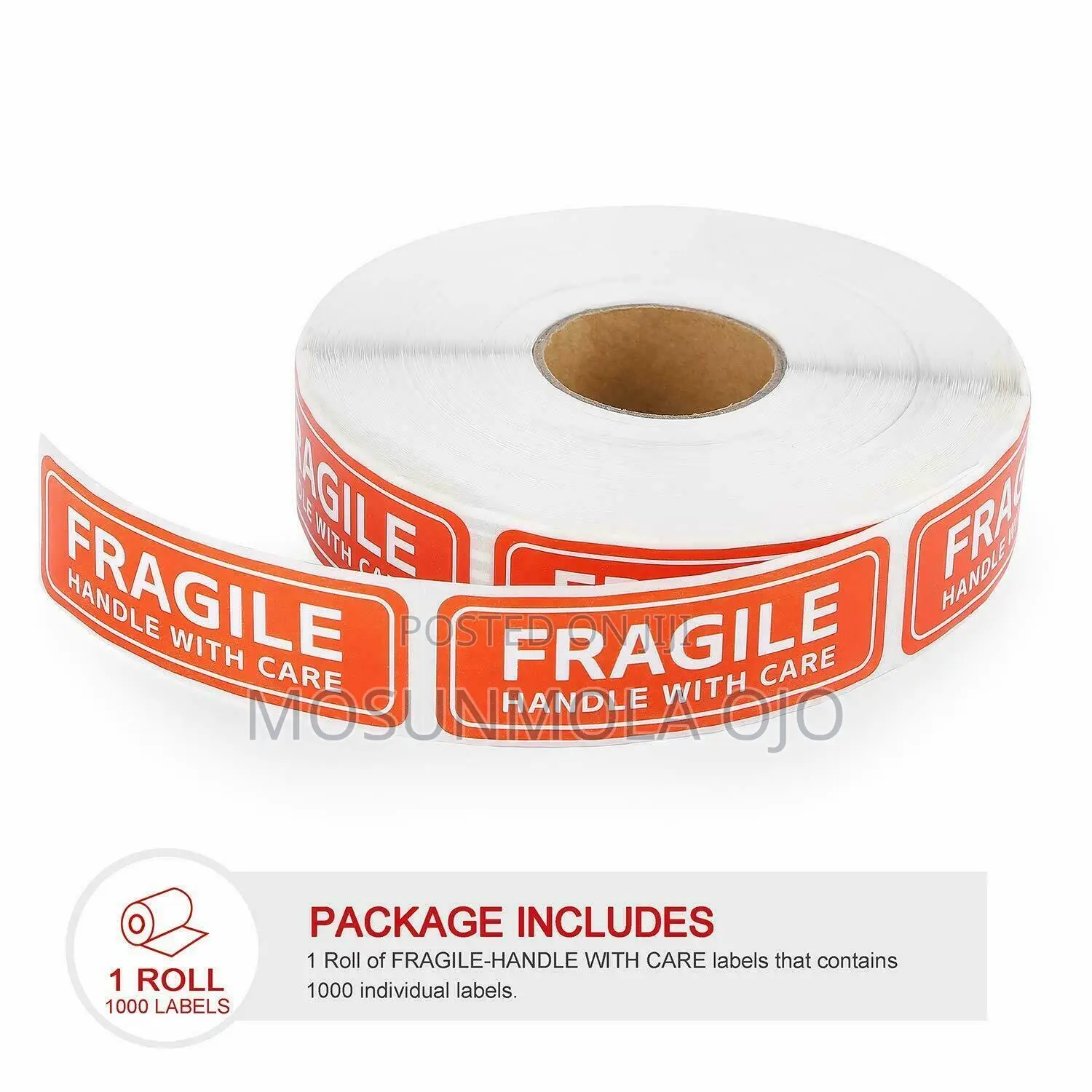 Fragile Label or Stickers for Shipping