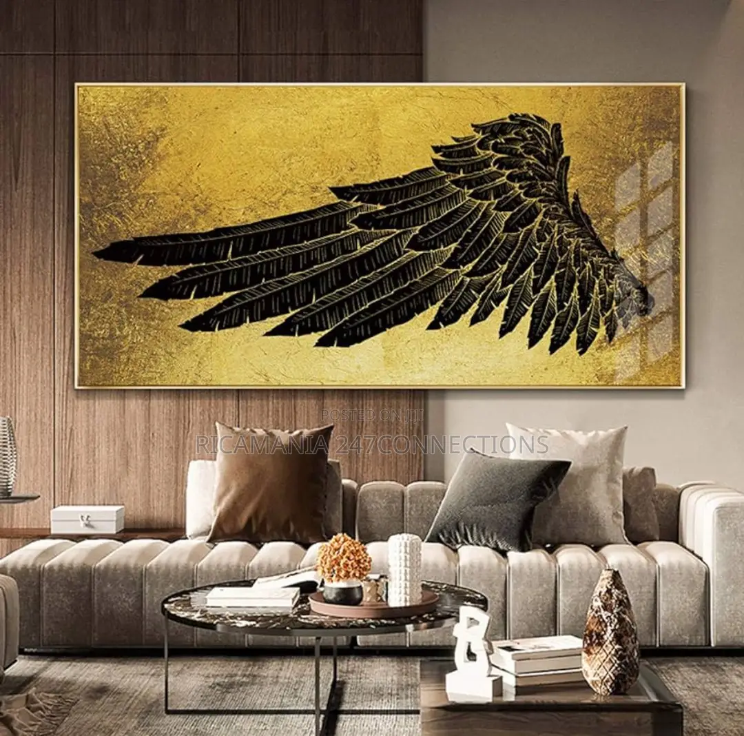 Feather Artwork Canvas Print