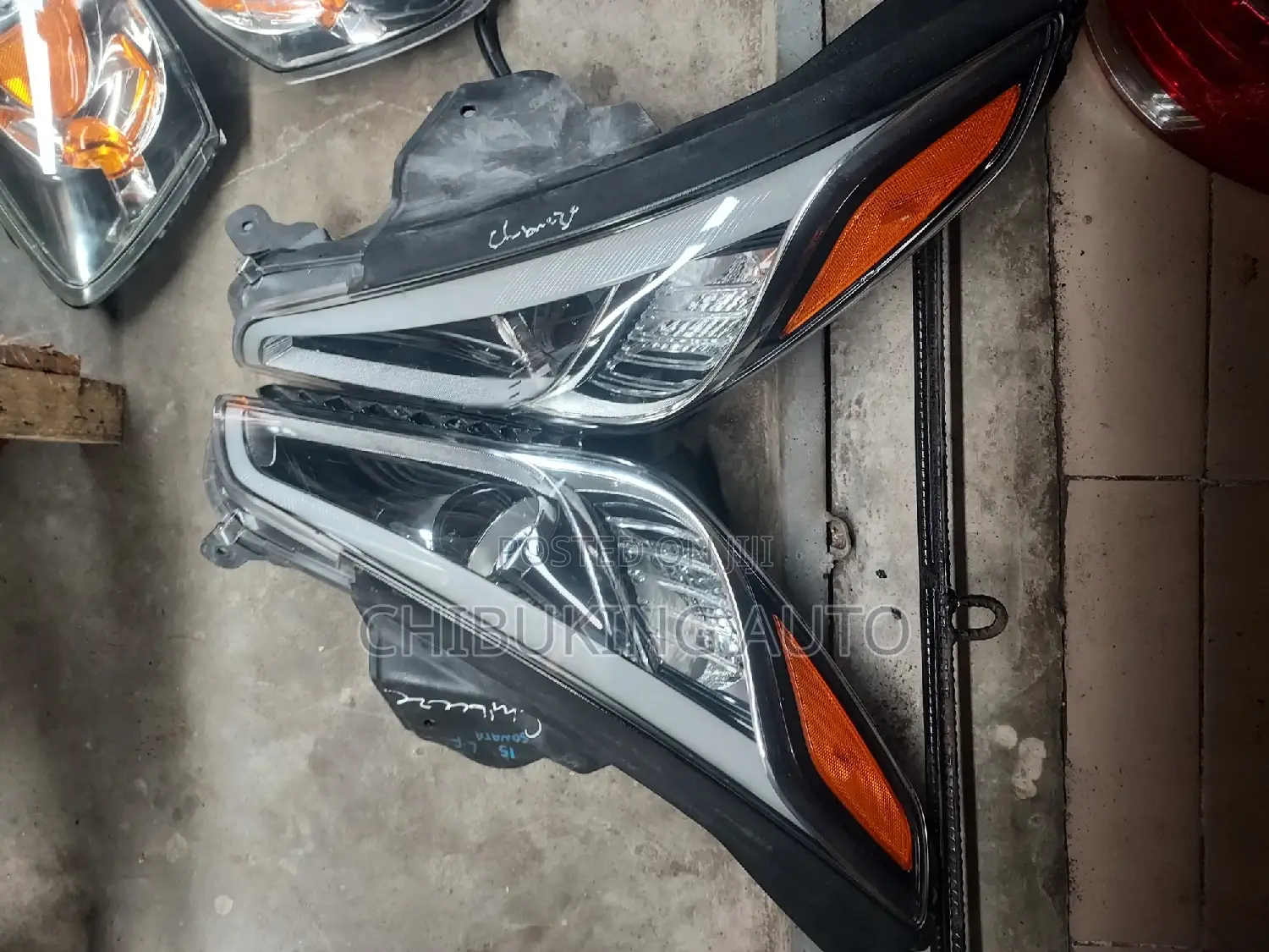 Head Light Hyundai Sonata 2016