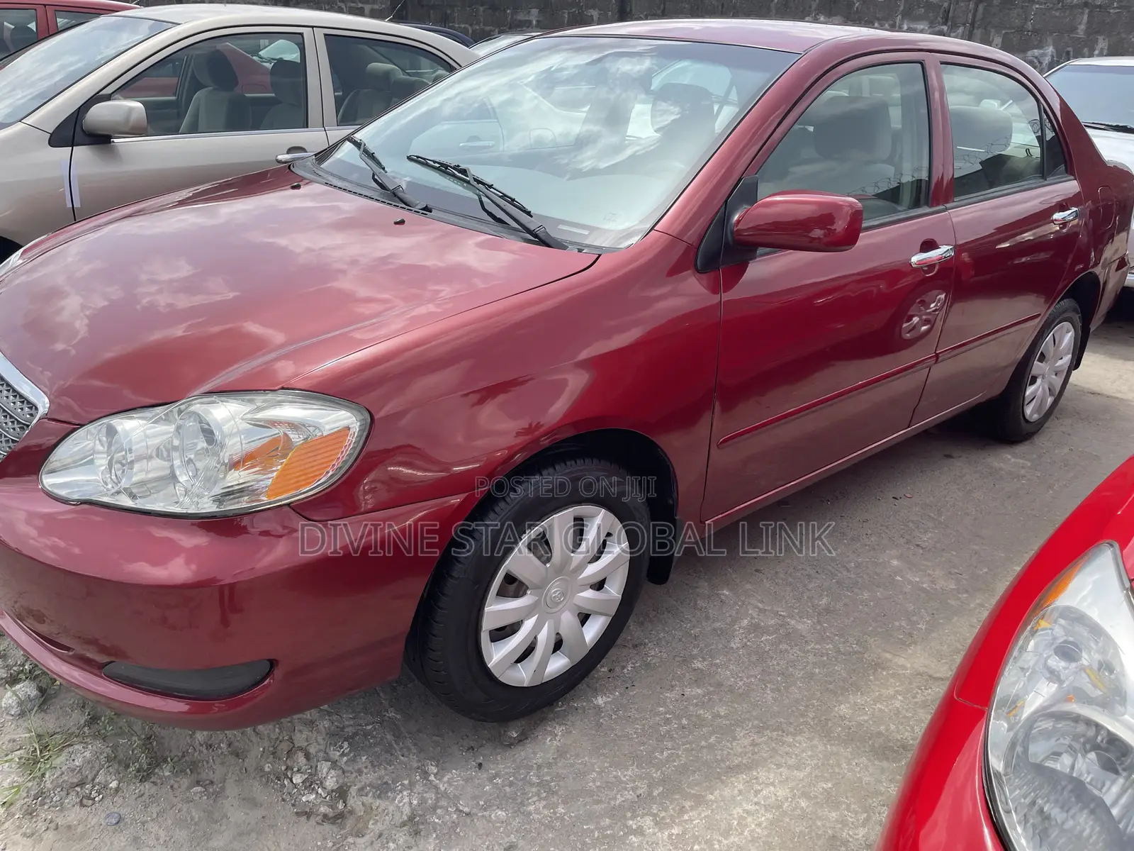 Toyota Corolla LE 2007 Red