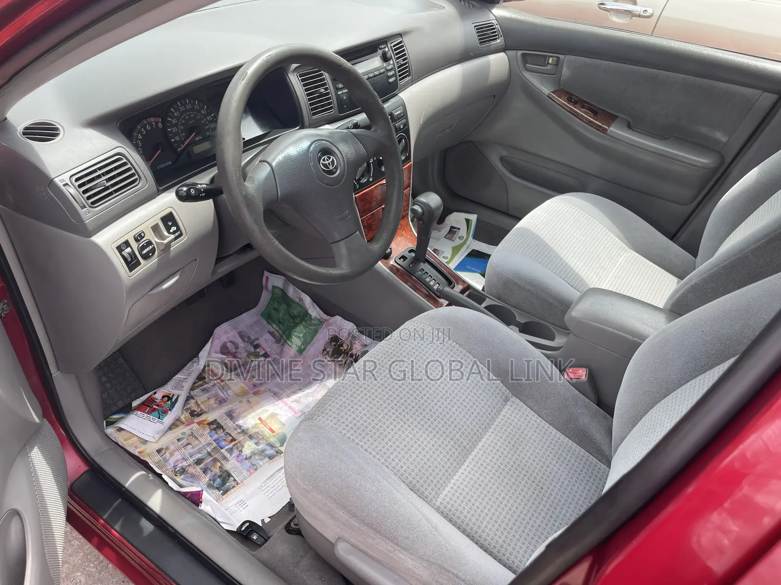 Toyota Corolla LE 2007 Red