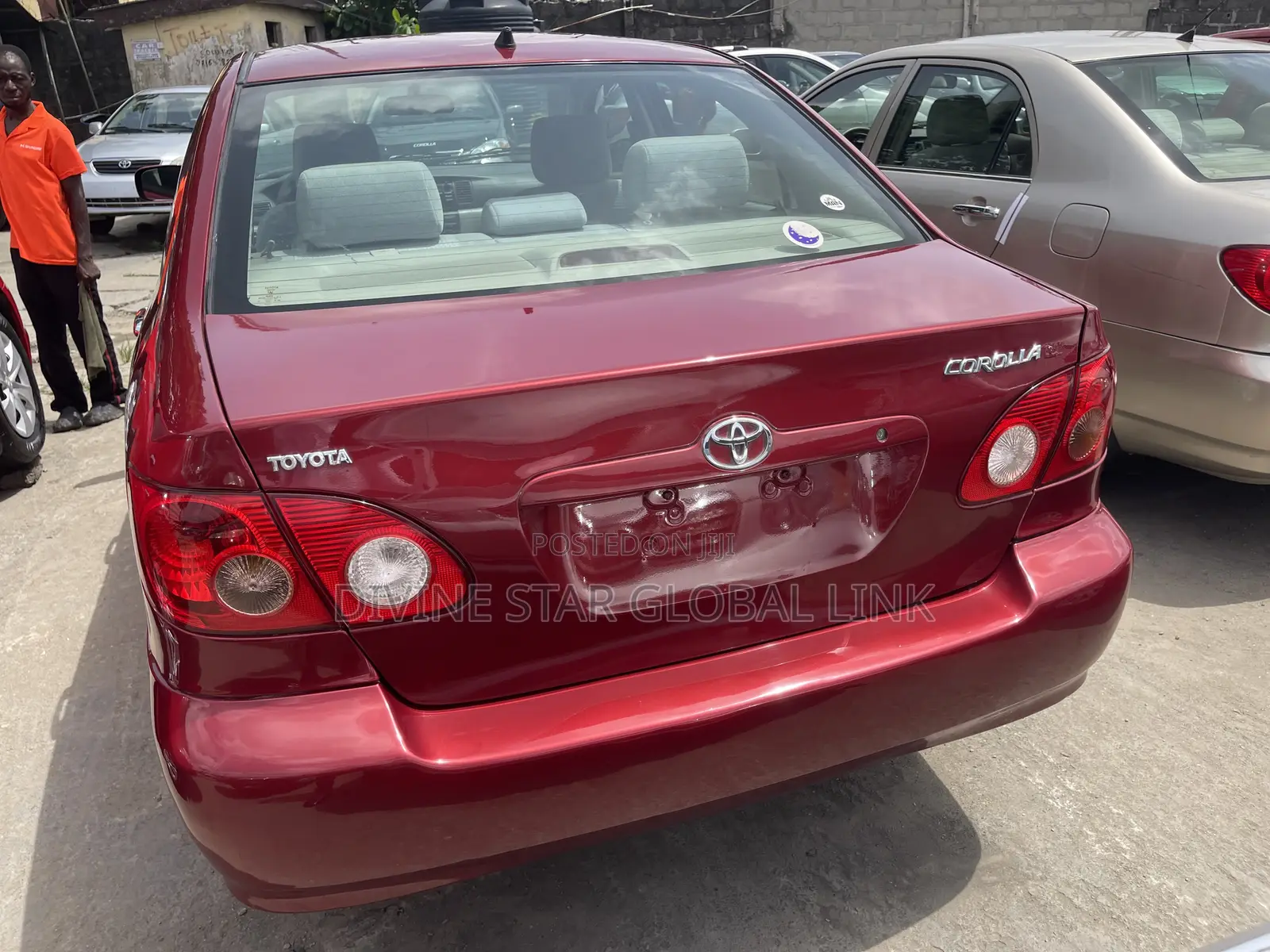 Toyota Corolla LE 2007 Red