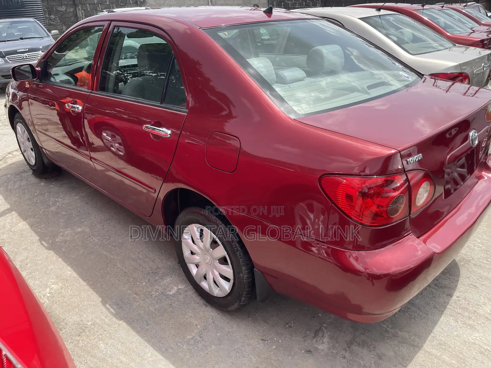 Toyota Corolla LE 2007 Red
