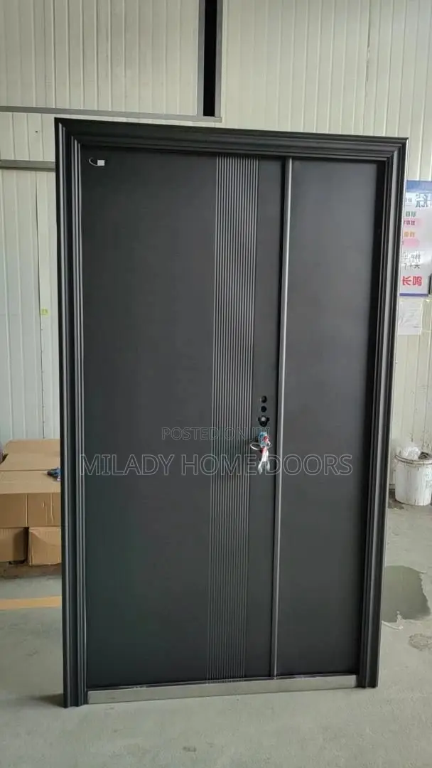 4ft Modern Steel Security Door