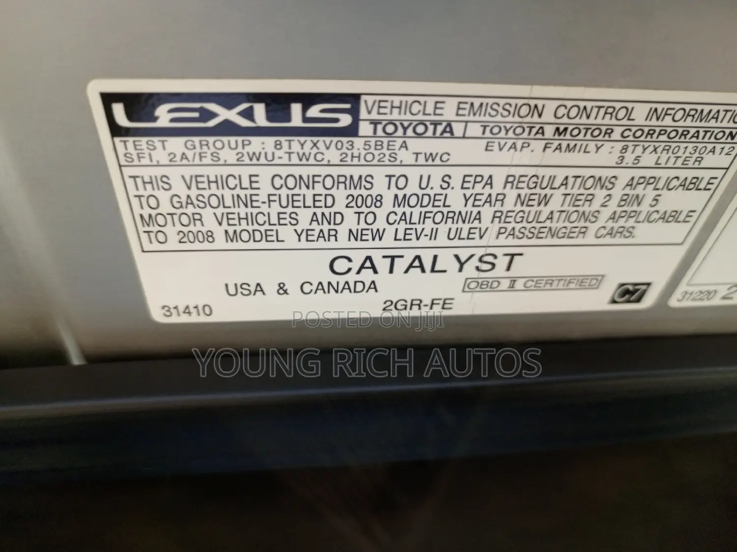 Lexus ES 350 2009 Silver