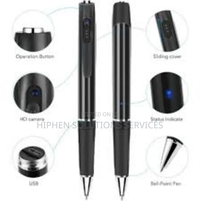 Office Spy Camera Pen for Audio Video