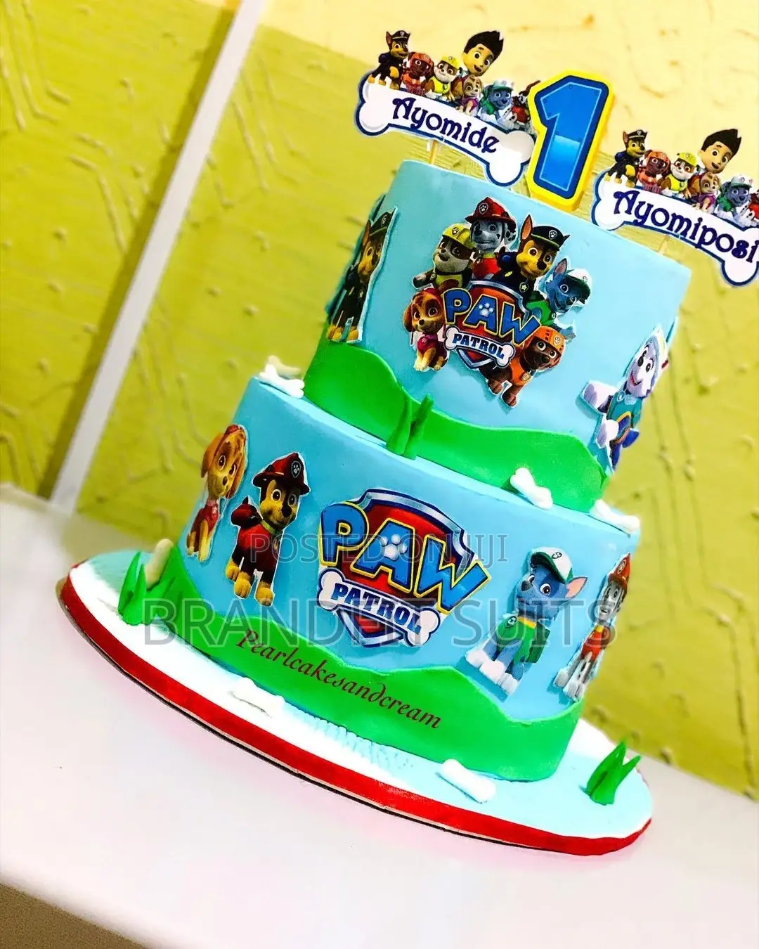 Paw Patrol Children Birthday Cakes
