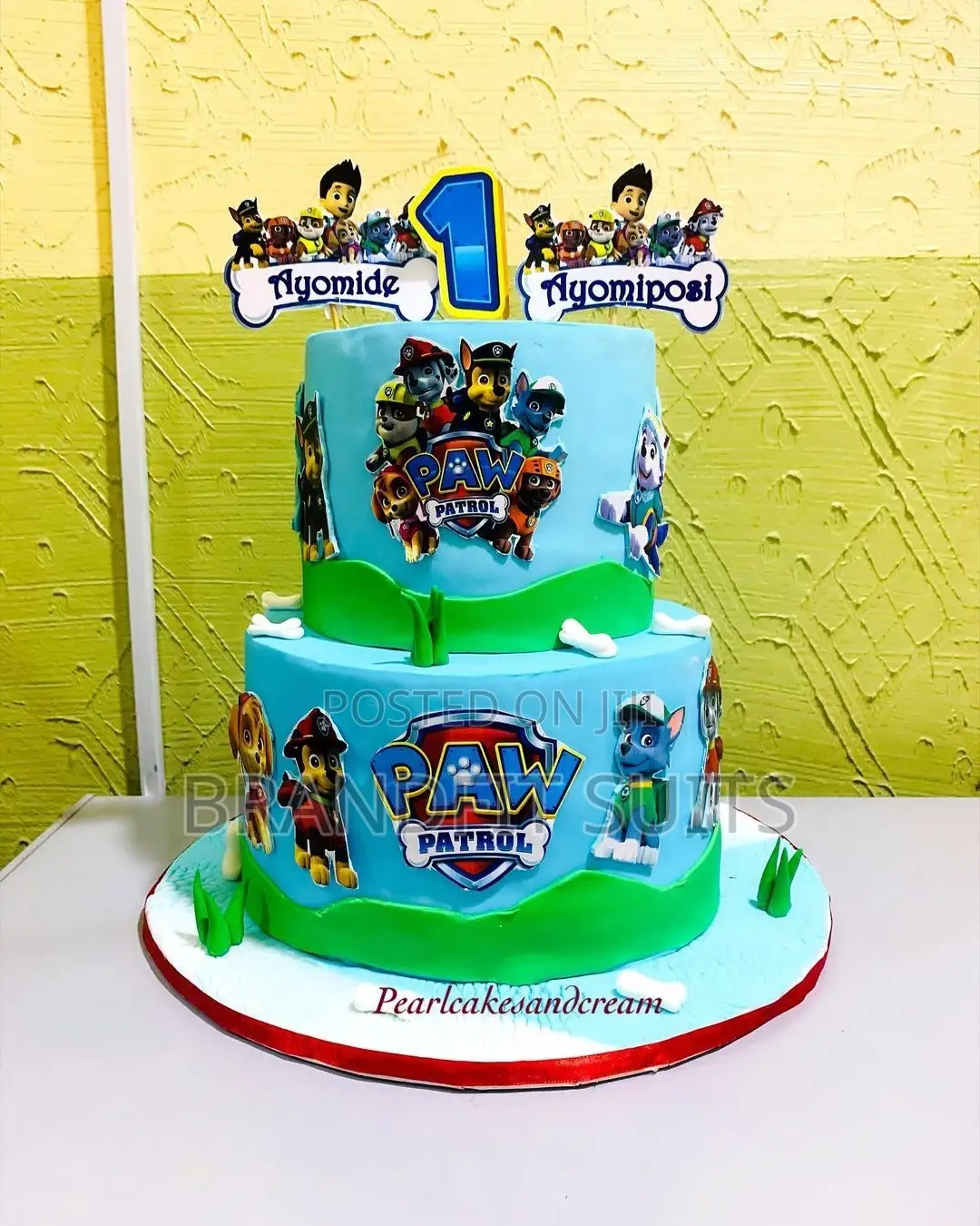 Paw Patrol Children Birthday Cakes