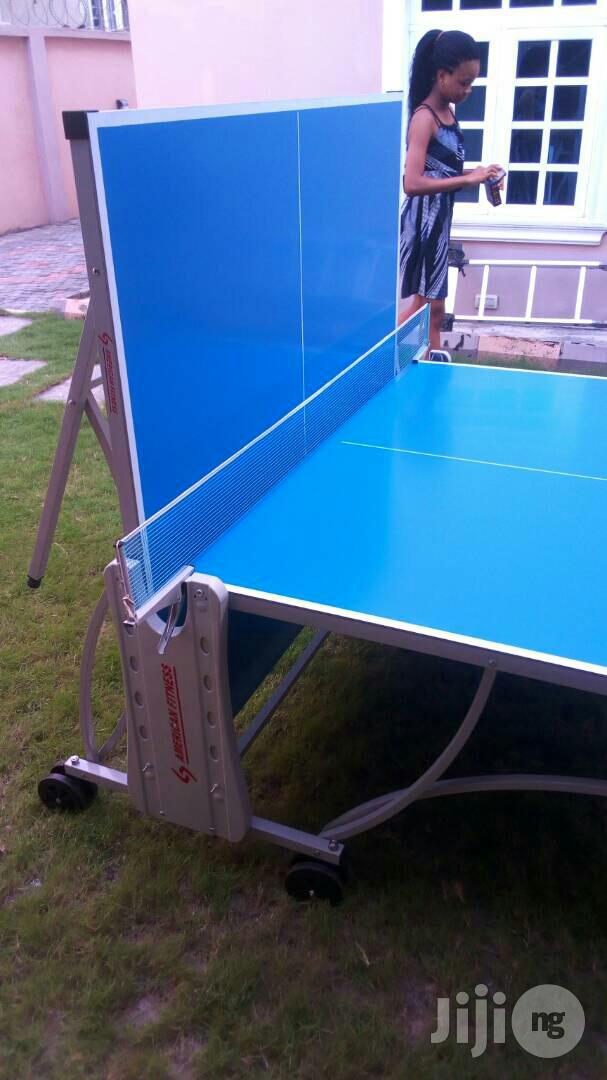 Outdoor Aluminum Water Resistance Table Tennis Board