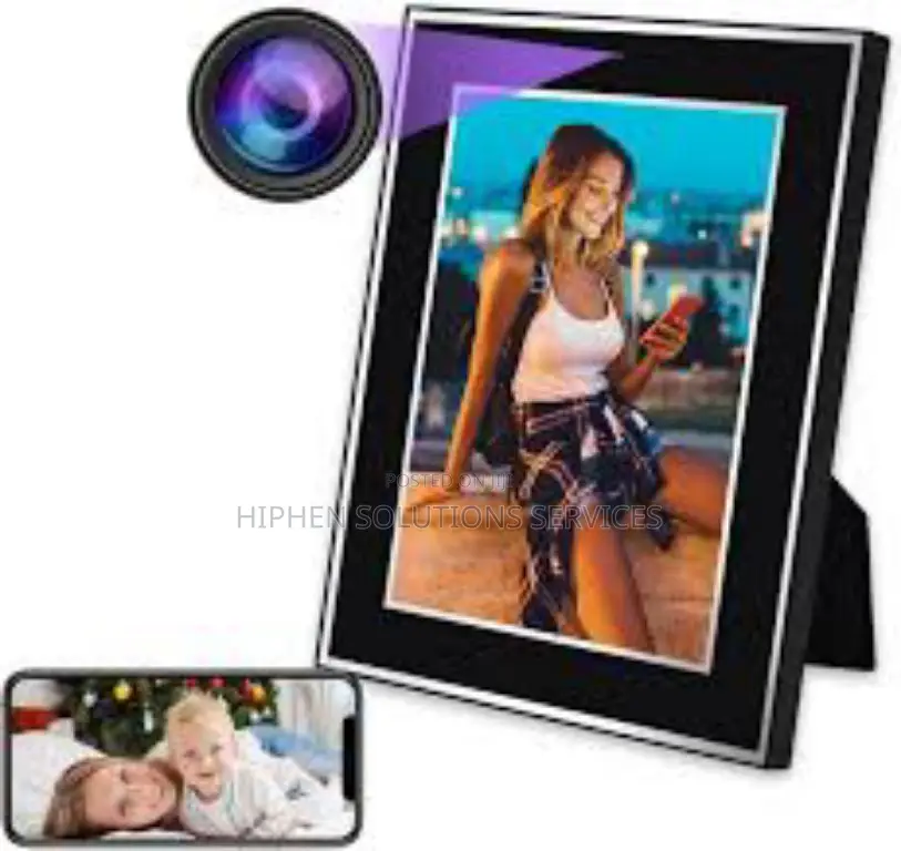Spy Camera Photo Frame With Night Vision