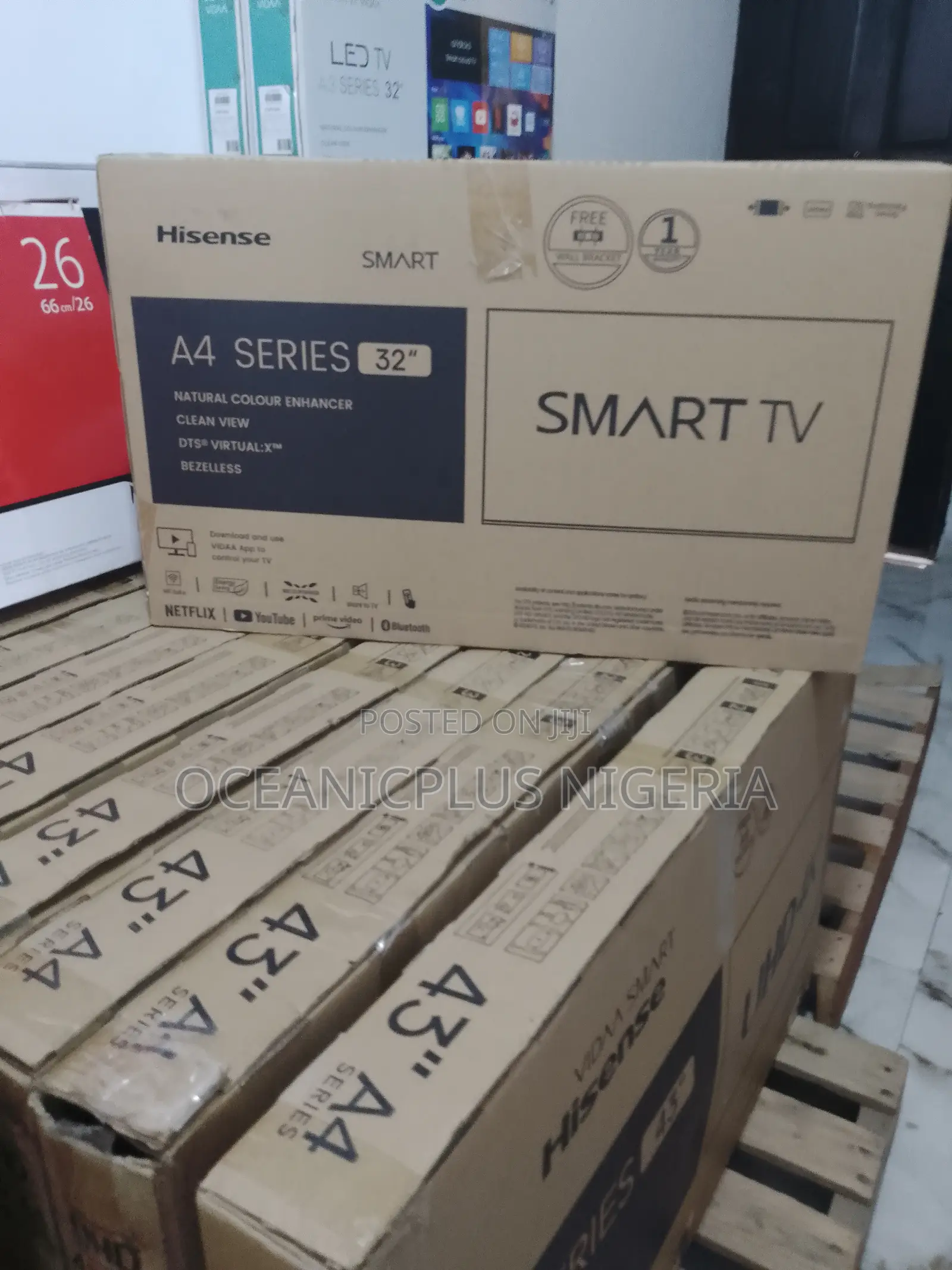 Hisense 32"" LED Smart Tv.