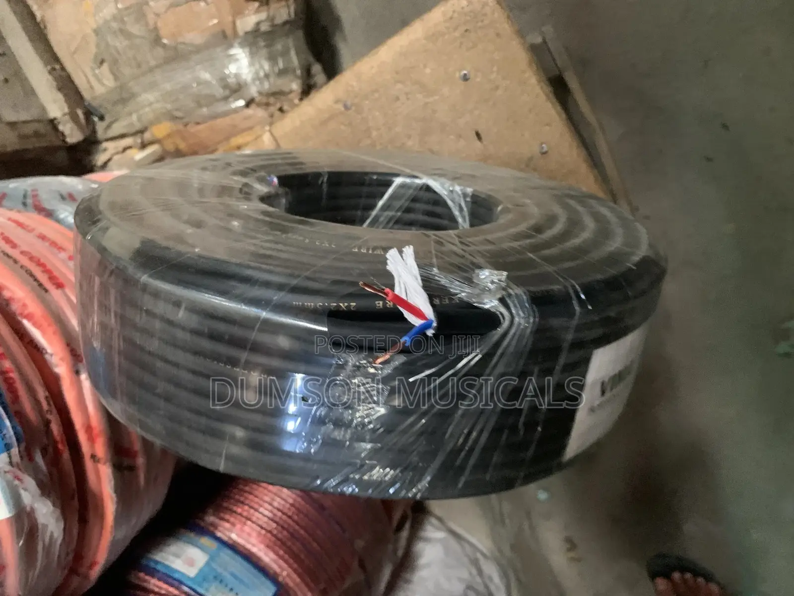 Speaker Cable Pure Copper 2.5mm 2core