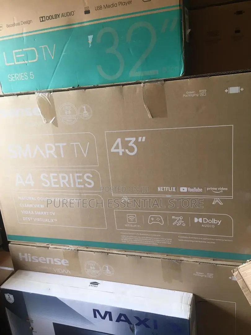 Hisense 43inches Smart Tv