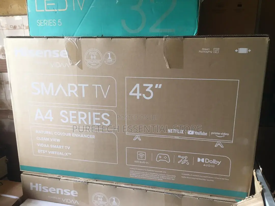 Hisense 43inches Smart Tv
