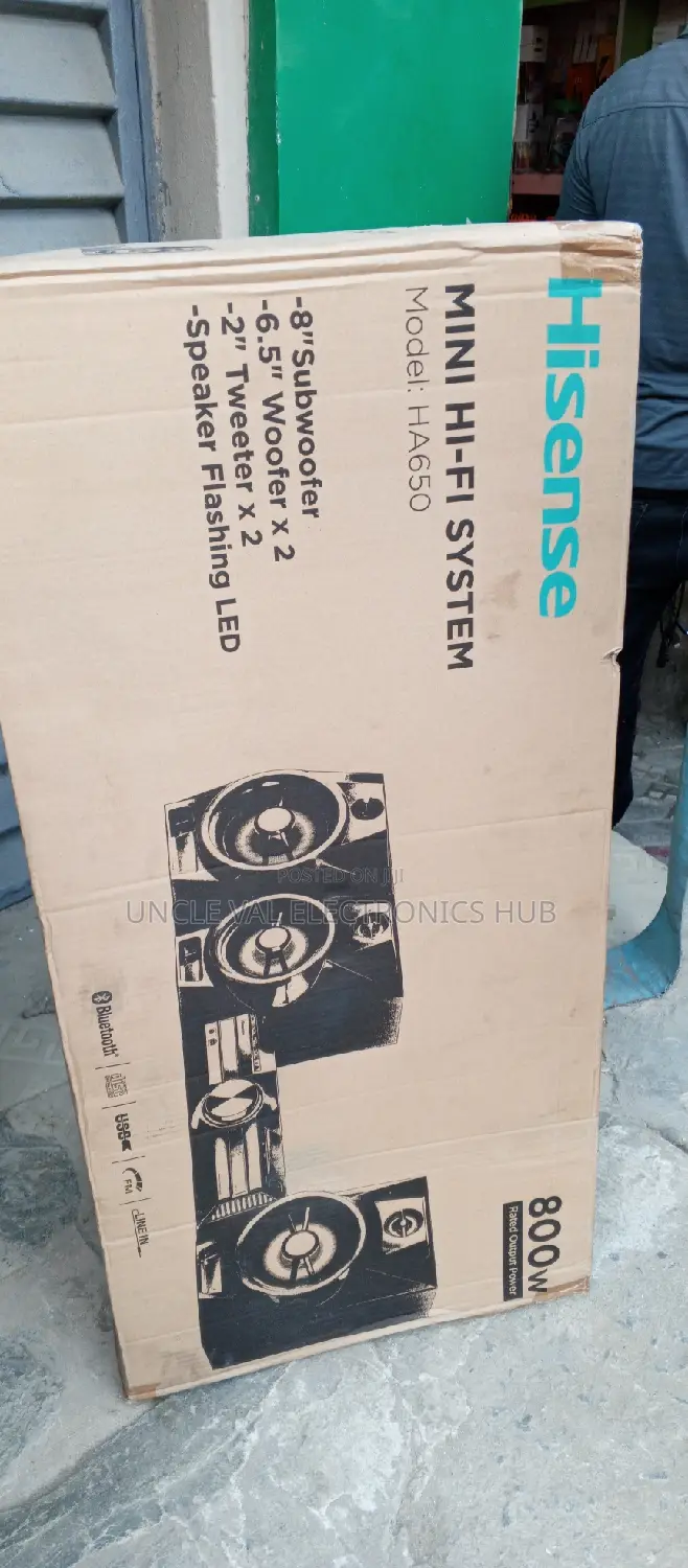 Hisense 800W Mini-Hi Fi System