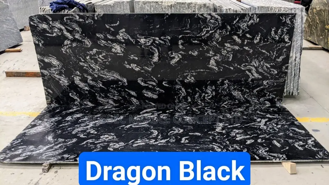 Dragon Black Granite Slab