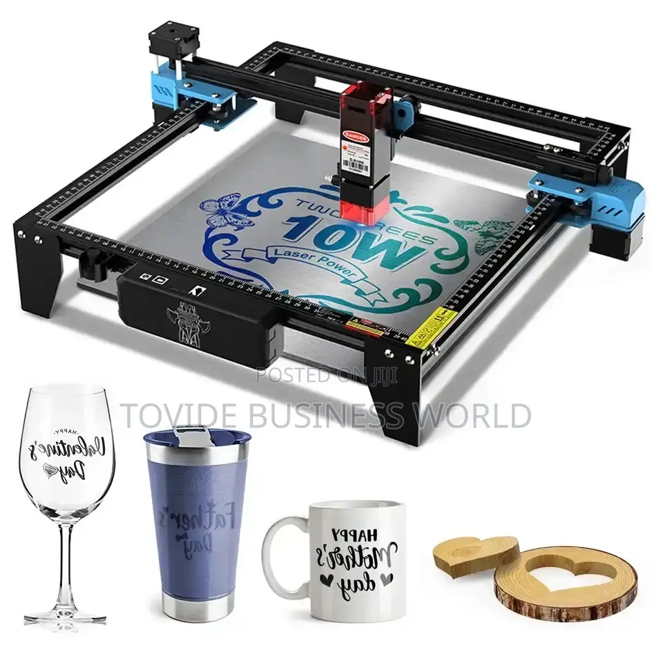 TTS 10 Pro 10W Laser Cutter and Engraving Machine