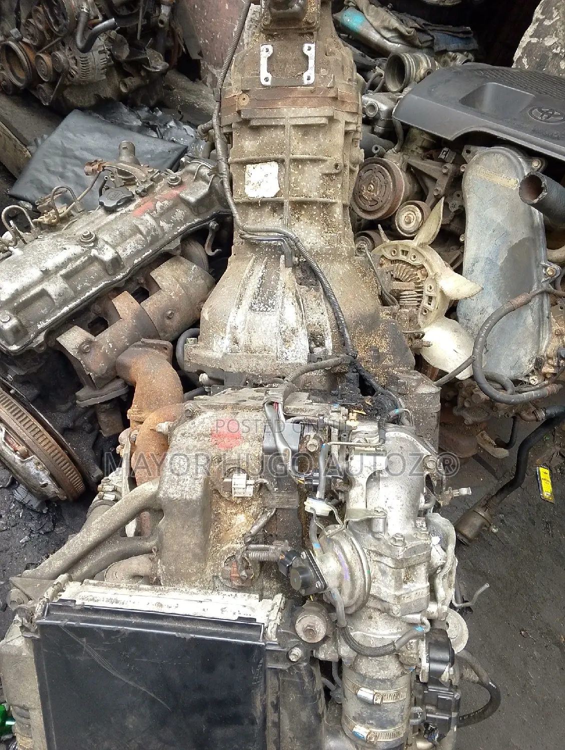 Toyota Haice Diesel Engine