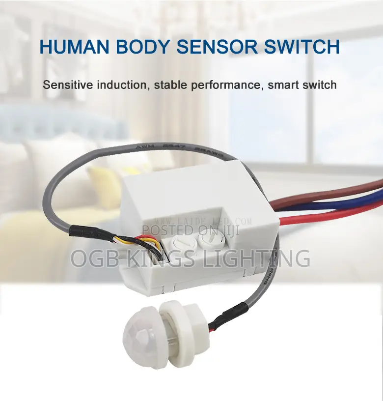 Smart PIR Infrared Human Body Motion Sensor Switch Control