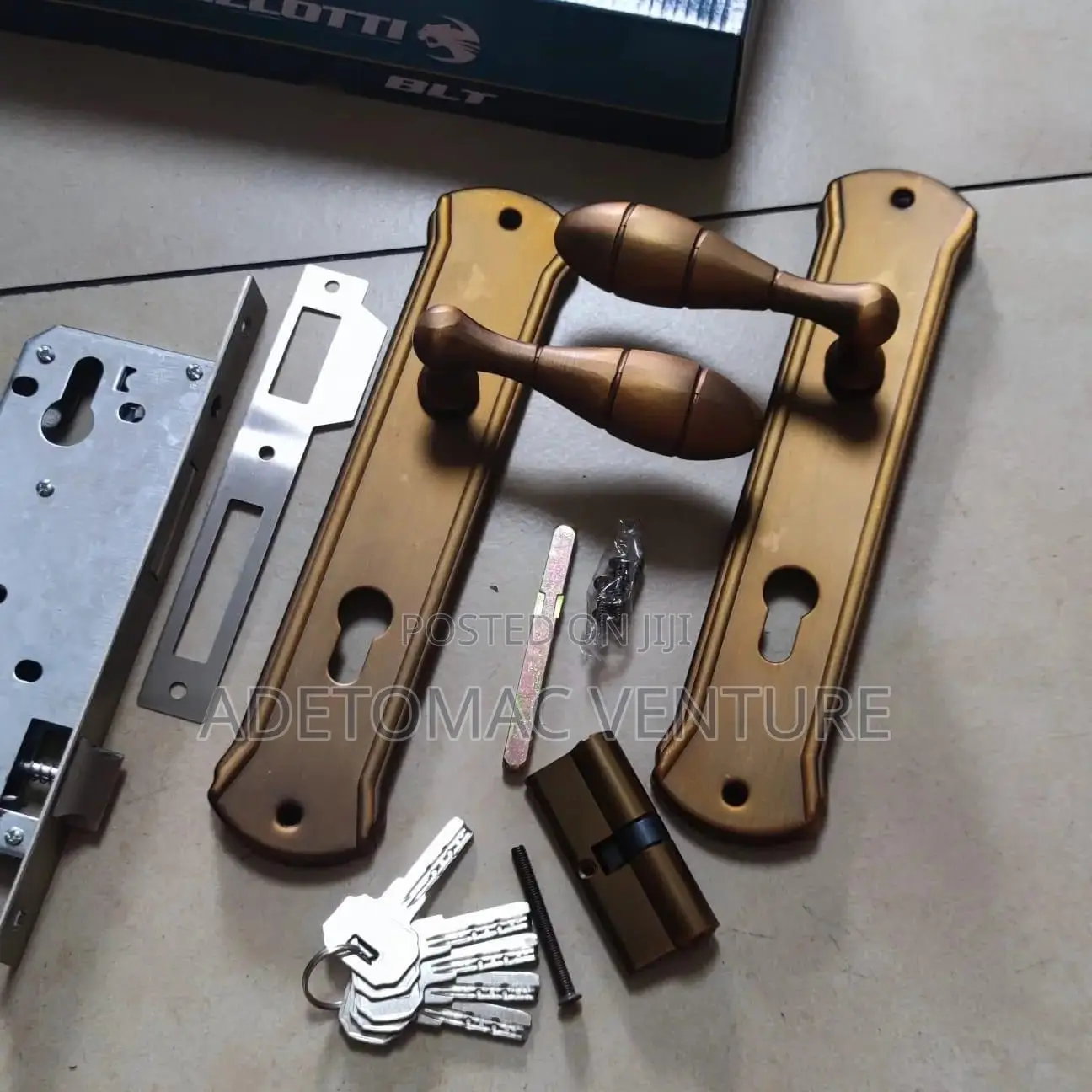 Original Europe Lock Set and Handles