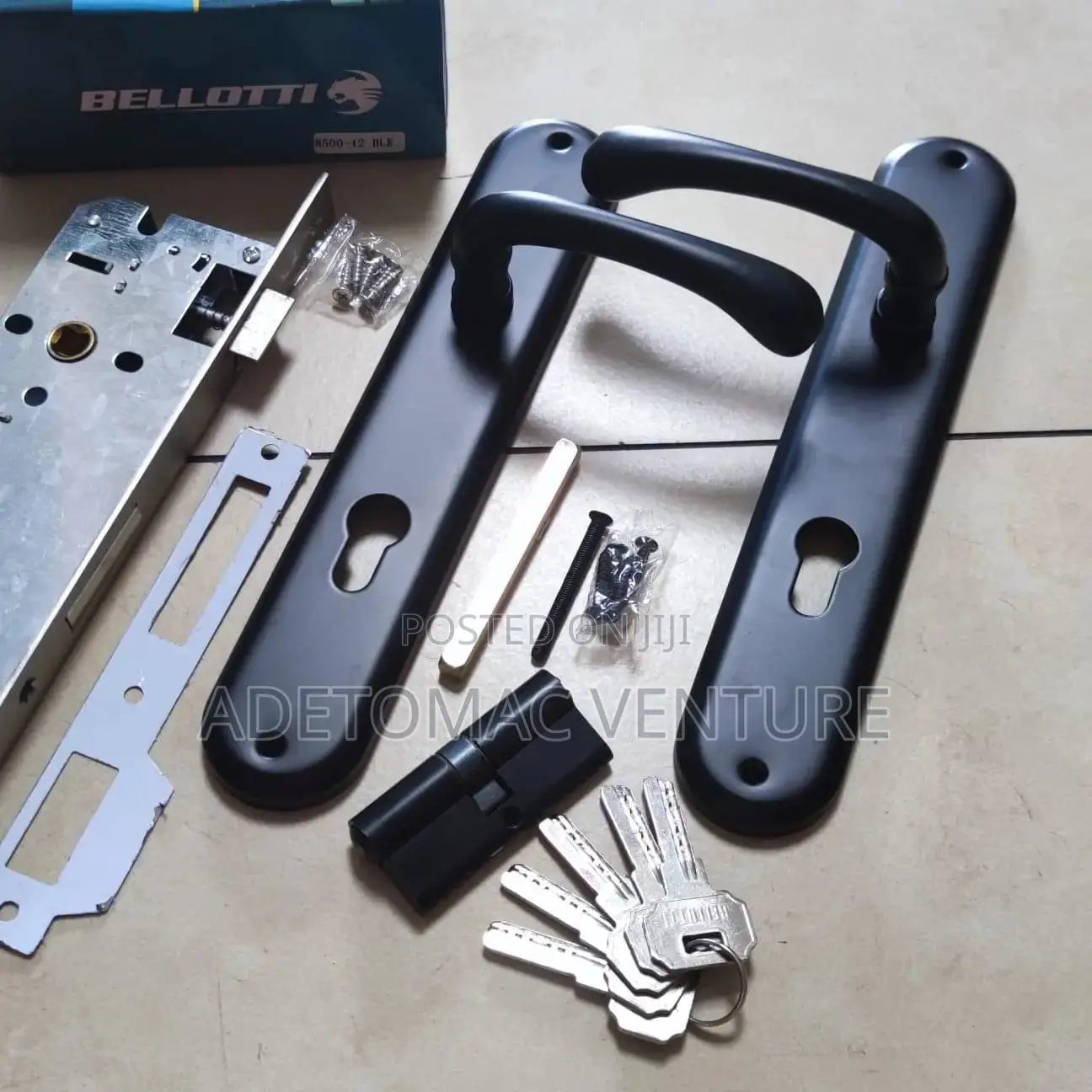 Original Europe Lock Set and Handles
