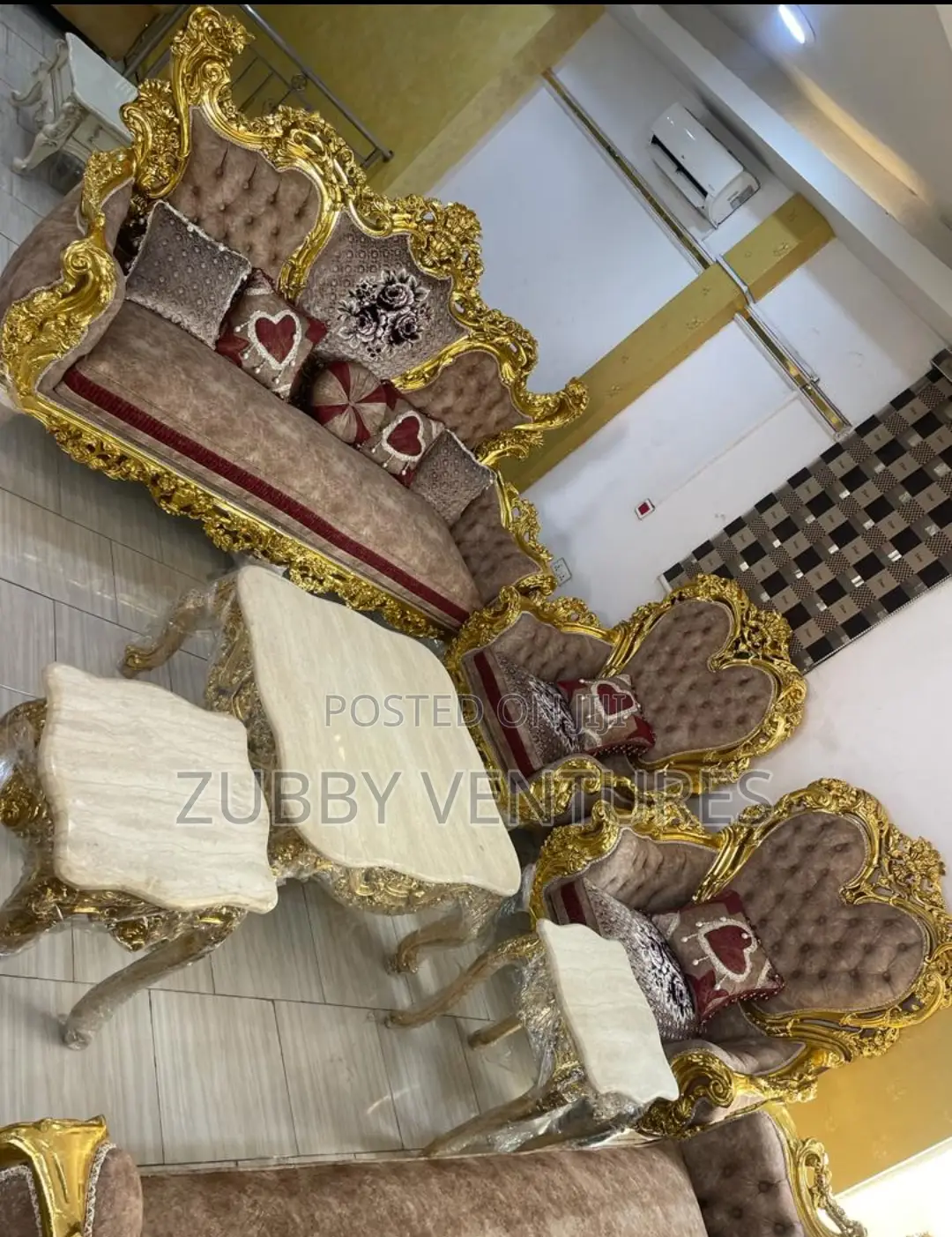 Brand New Imported Turkey Royal Set of Chair Available