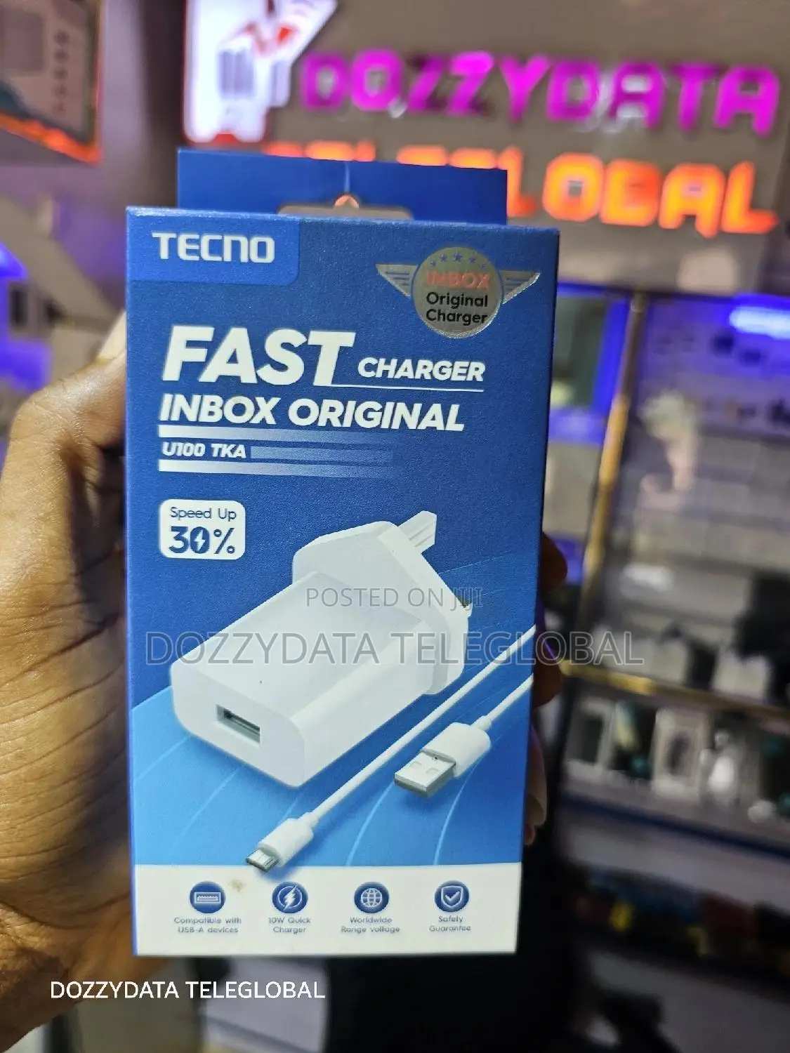 Tecno 10w Followcome Charger With Micro Usb Cable