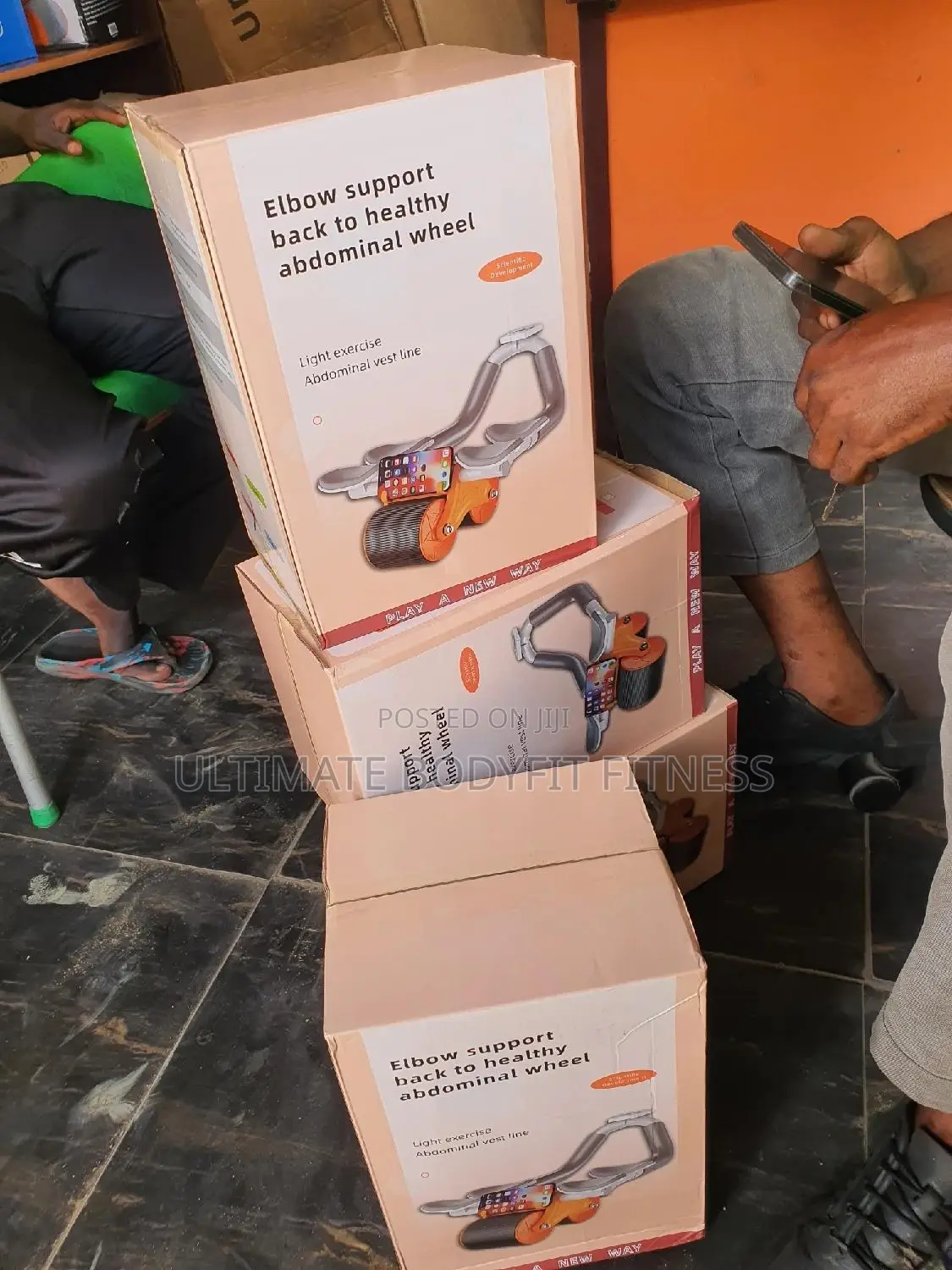 Brand New Ab Roller 2 Tires With Timer