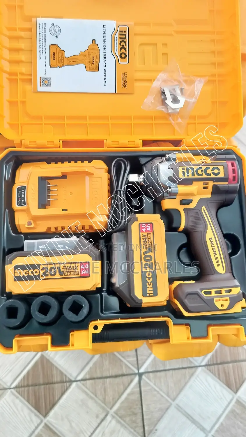 Ciwli2050 Ingco Lithium Ion Impact Wrench