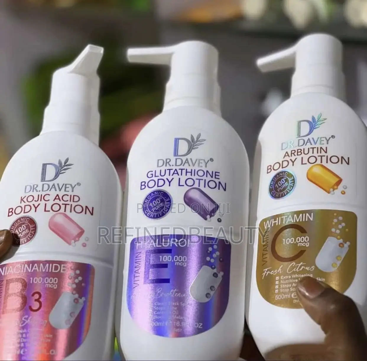 Dr Davey Kojic, Glutathione, Arbutin Body Lotion
