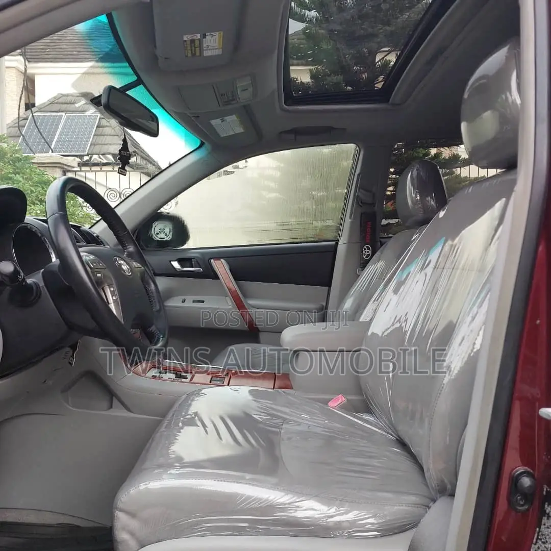 Toyota Highlander Limited 2009 Red