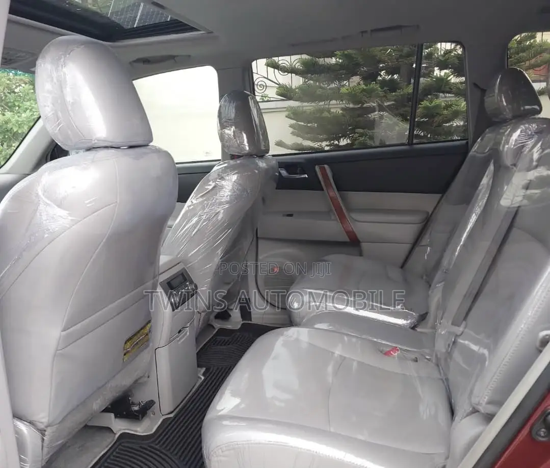 Toyota Highlander Limited 2009 Red