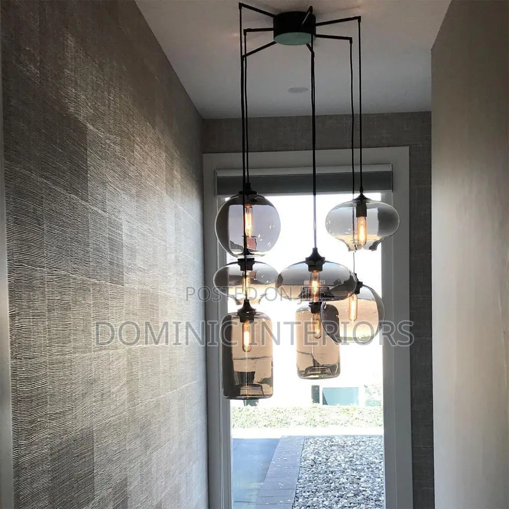 He Decor Pendant Lamp Luminaire Glass