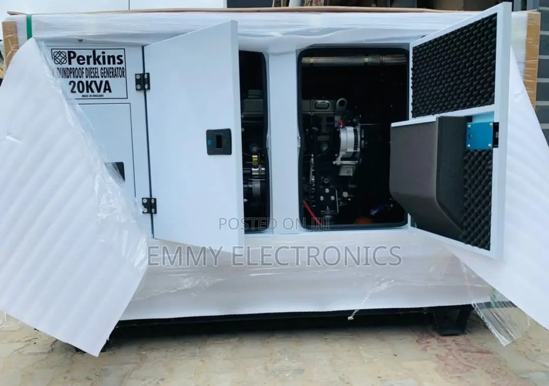 Sp20kva Perkins Diesel Soundproof Generator 100% Copper Coil