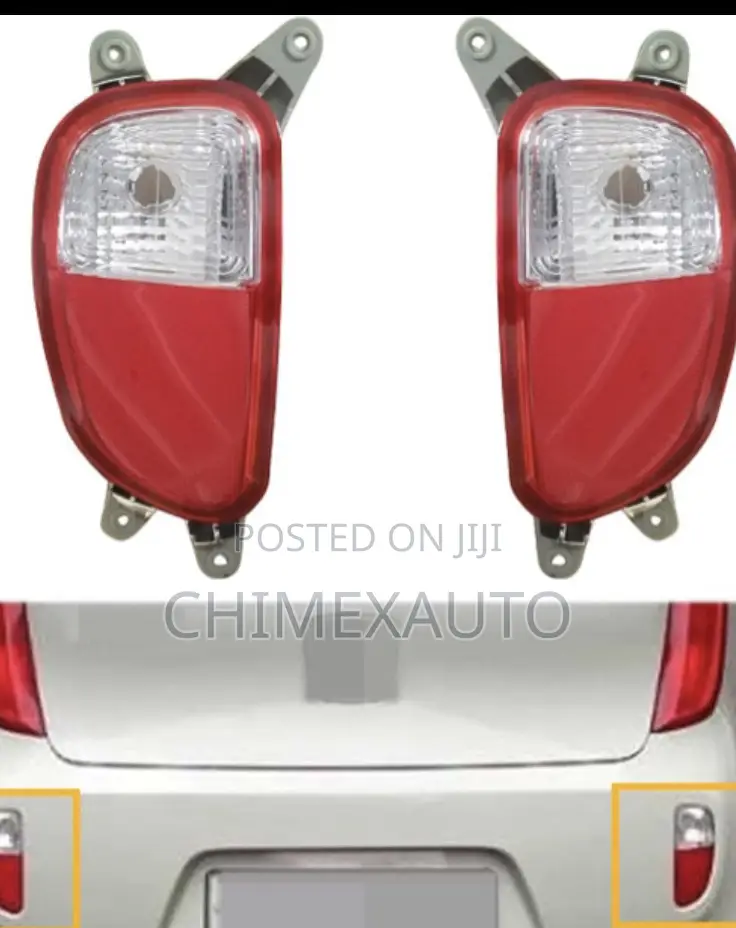 For Kia Picanto Morning 2012 2015, Rear Bumper Reflector
