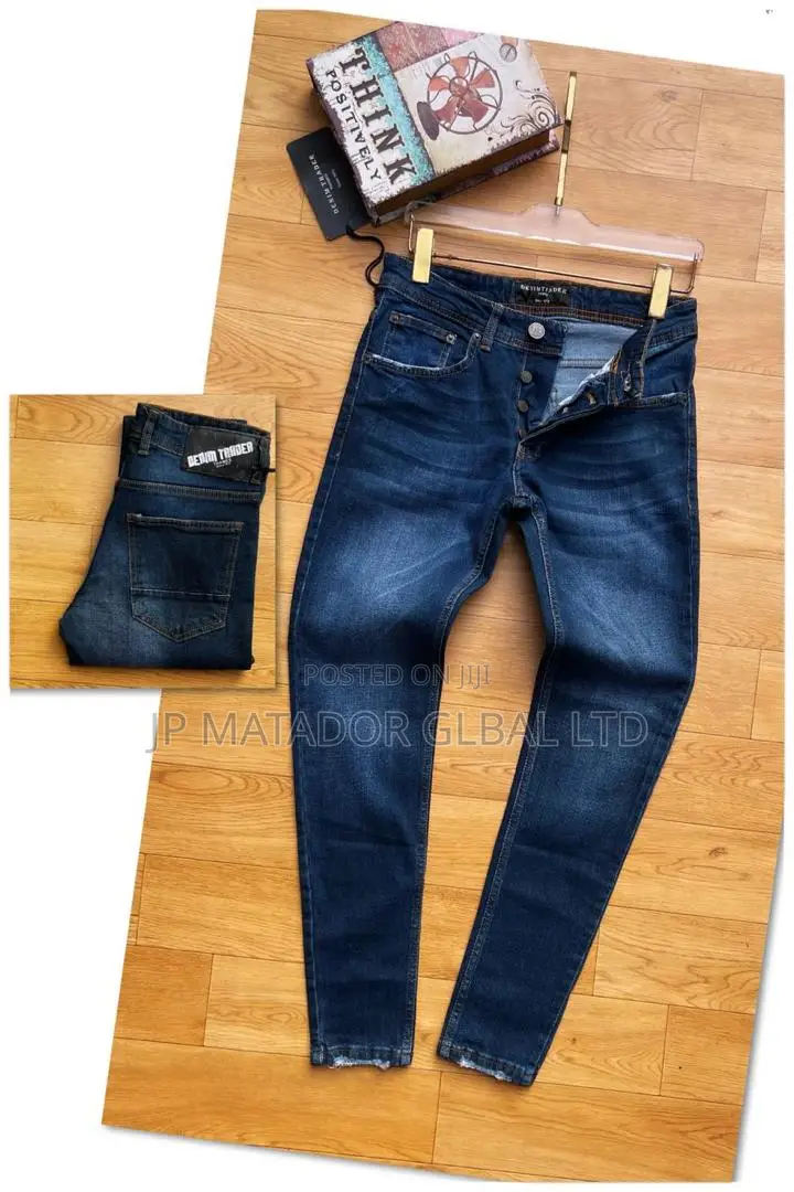 High Quality Turkish Men's Jeans Trouser