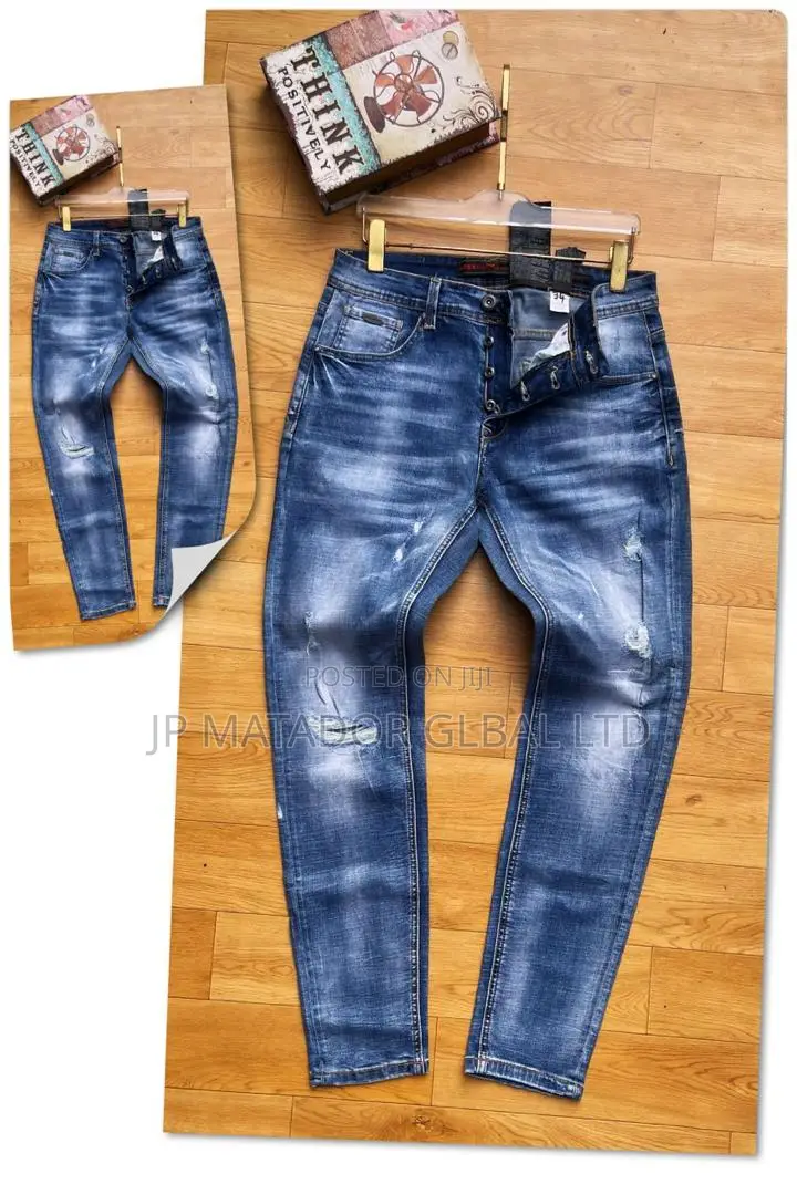 High Quality Turkish Men's Jeans Trouser